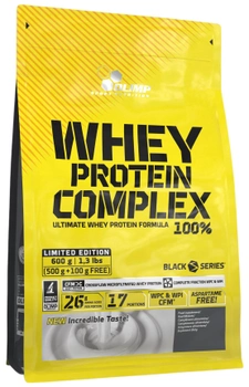 Протеїн Olimp Whey Protein Complex 600 г Білий шоколад з малиною (5901330082825)