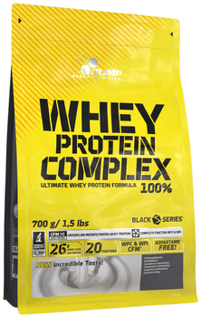 Протеїн Olimp Whey Protein Complex 700 г Білий шоколад з малиною (5901330082801)