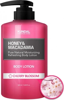Лосьйон для тіла "Квітуча вишня" Kundal Honey & Macadamia Body Lotion Cherry Blossom 500 мл