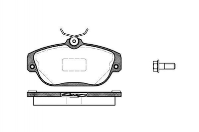 Гальмівні колодки ROADHOUSE 2368.10 Volvo S90, V90 271349, 2713493, 2713498