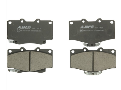 Колодки гальмові ABE C12089ABE Toyota Land Cruiser, 4-Runner 0446535280JP, 0446535280, 04465YZZE4