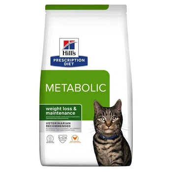 Сухий корм Hill's PD Feline Metabolic дієта для зниження зайвої ваги та підтримки маси тіла у дорослих кішок 3 кг