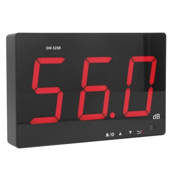 Настенный звуковой измеритель уровня шума Sndway от 30 до 130 дБ с LCD-экраном