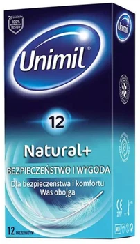 Презервативи Unimil Natural+ 12 шт (5011831083280)