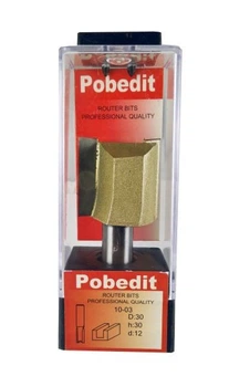 Фреза пазова пряма Pobedit 1003 D30 d12 L65 h30
