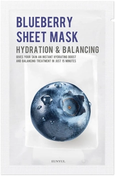 Маска тканинна Eunyul Sheet Mask зволожуюча з фруктами 22 мл (8809435408571)