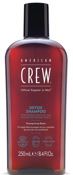 Шампунь American Crew Detox Shampoo відлущувальний для волосся з частинками кокоса 250 мл (738678001356)