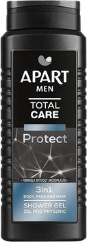 Żel pod prysznic Total Care Protect Apart Natural Men 500 ml (5900931033908)