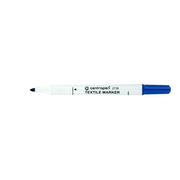Маркер Centropen Textile 2739 2 мм синій (6314)