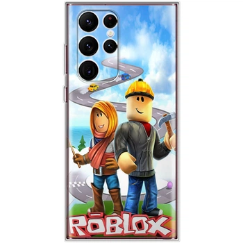 Силіконовий чохол BoxFace Samsung Galaxy S22 Ultra (S908) Roblox Білдерман (44181-up2558)