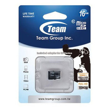 Карти пам'яті Team MicroSDHC 16GB Class 10 (TUSDH16GCL1002)
