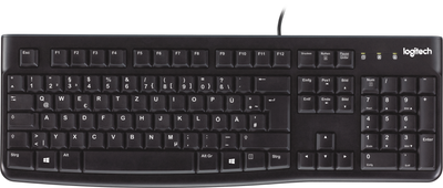 Клавіатура дротова Logitech K120 USB OEM (920-002643)