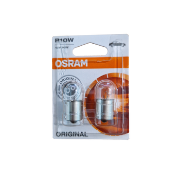 Автолампа OSRAM R10W 12V 10W BA15S блістер 2шт 5008_02B
