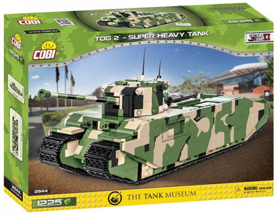 Klocki konstrukcyjne Cobi Tog II Super Heavy Tank 1225 elementów (5902251025441)