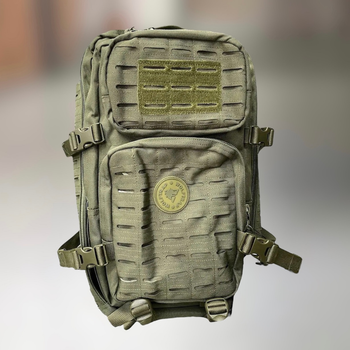 Військовий рюкзак 50 л WOLFTRAP, Оліва, тактичний рюкзак для військових, армійський рюкзак для солдатів
