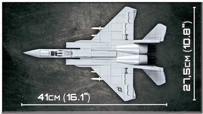 Konstruktor Cobi Armed Forces F-15 Eagle 640 elementów (5902251058036)