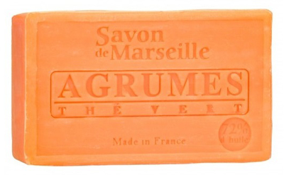 Mydło Le Chatelard Savon de Marseille Cytrusy z Zieloną Herbatą 100 g (3760076651656)