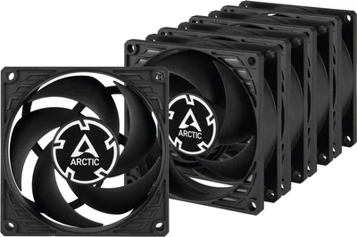Набір вентиляторів Arctic P8 80 мм 5 шт Black (ACFAN00153A)