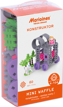 Konstruktor Marioinex Mini Waffle Księżniczka 60 elementów (5903033903759)