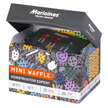 Конструктор Marioinex Mini Waffle Експерт 501 деталь (5903033904084)