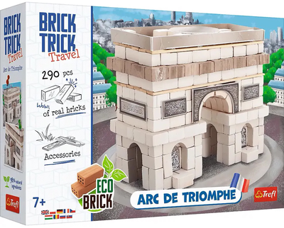 Konstruktor Trelf Brick Trick Luk Arc de Triomphe 290 elementów (5900511615517)