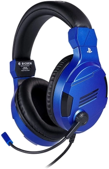 Słuchawki BigBen Interactive PS4 Gaming Headset V3 Niebieski (44800PS4HSV31)