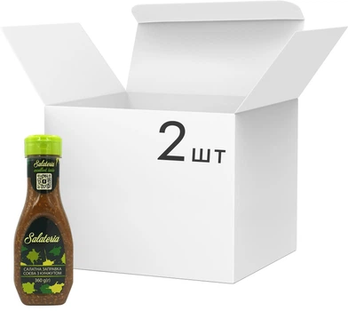 Упаковка заправок салатных Salateria Кунжутных 360 г x 2 шт (4820210550081)