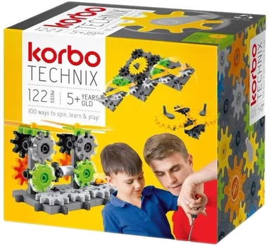 Konstruktor Korbo Technix 122 elementy (5906395455447)