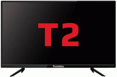 Телевизор 32" Sumato 32ht03, led, 1366x768, 60 Гц, dvb-t2/c, hdmi, usb, vesa 200x100