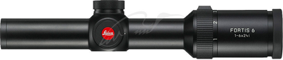Приціл оптичний Leica Fortis 6 1-6x24 прицільна сітка L-4а з підсвічуванням