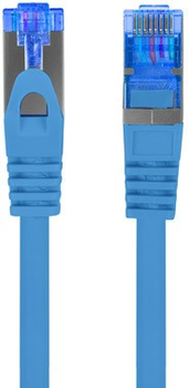 Patchcord Lanberg S/FTP Cat 6a 2 m Blue (5901969424836)