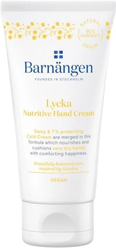 Krem do rąk Barnängen Lycka Nutritive Hand Cream odżywczy 75 ml (9000101222593)