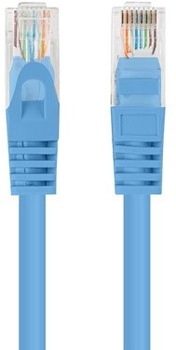 Patchcord Lanberg UTP Cat 6 1.5 m Blue (5901969435917)