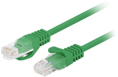 Патч-корд Lanberg UTP Cat 6 1 м Green (5901969436020)