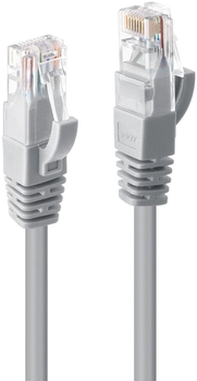 Патч-корд Lindy Cat 6 U/UTP 5 м Grey (4002888480055)