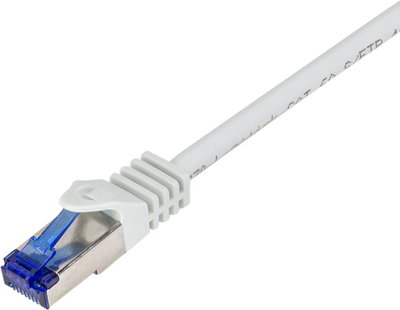Patchcord LogiLink Cat 6a S/FTP 30 m White (4052792020151)