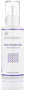 Mgiełka do układania włosów Naturativ Shine and Protection hair styling mist 125 ml (5906729773247)