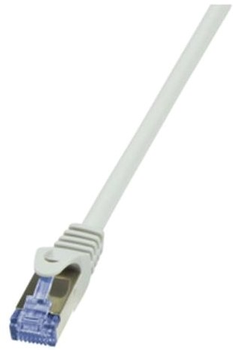 Patchcord LogiLink Cat 6a/7 S/FTP 15 m Grey (4052792033205)