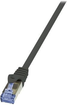 Патч-корд LogiLink Cat 6a/7 S/FTP 20 м Black (4052792033236)