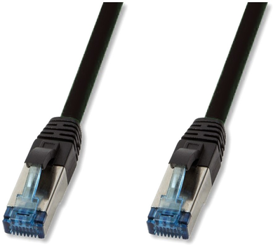 Patchcord LogiLink Cat 6a S/FTP PUR 5 m Black (4052792049800)