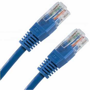 Патч-корд Netrack Cat 5e S/FTP 2 м Blue (5908268774433)