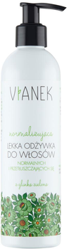 Odżywka do włosów normalnych i przetłuszczających się Vianek energetyzująca normalizująca lekka 300 ml (5902249010404)