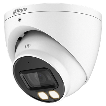 Купольная Dual Light камера с микрофоном Dahua HAC-HDW1200TP-IL-A, 2Мп