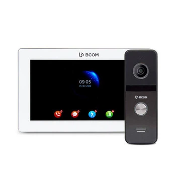 Комплект Wi-Fi видеодомофона BCOM BD-770FHD/T White Kit