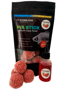 PVA Stick Rybalych Полуниця + Liquid 50мл (RYB-PV004)