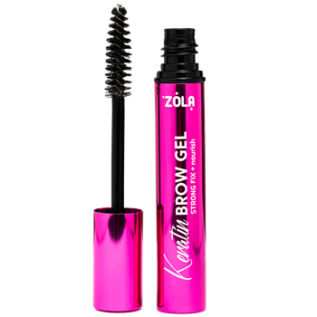 Гель для бровей Keratin Brow Gel Strong Fix + Nourish Zola 5мл