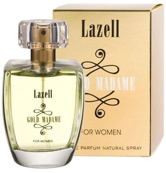 Woda perfumowana damska Lazell Gold Madame For Women 100 ml (5907814625359)
