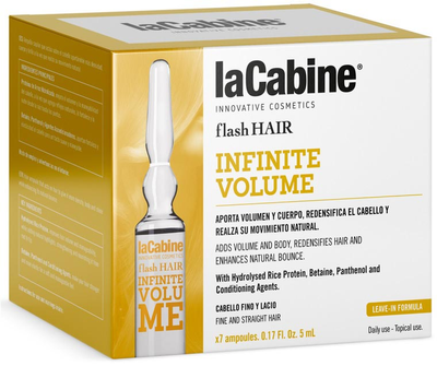 Ampułki do włosów La Cabine Infinite Volume 7 x 5 ml (8435534409937)