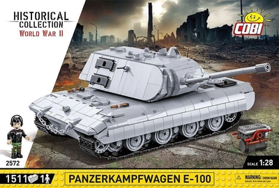 Konstruktor Cobi Historical Collection World War II Panzerkampfwagen E100 1511 elementów (5902251025724)