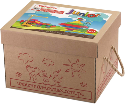 Конструктор Marioinex Junior Строительные кирпичи 140 деталей (5903033901717)